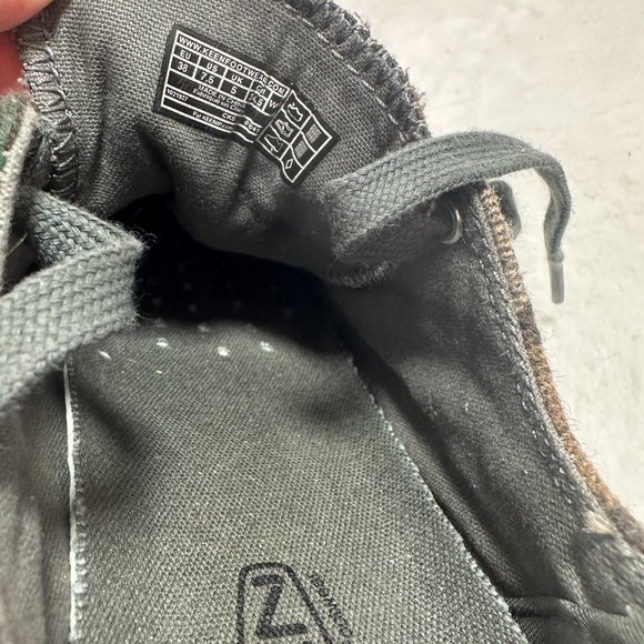 Keen Womens Elsa III 1021927 Brown Green Plaid Lace Up Sneaker Shoes Size 7.5 - Picture 8 of 11